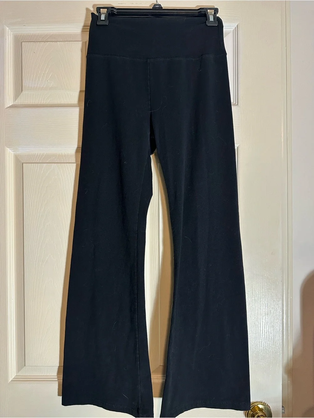 Aerie Black Flared Yoga Pants
